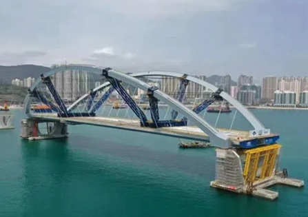 Ronsco Supplied 450+ Tons 1.4436 Stainless Steel for HK Tseung Kwan O Bridge